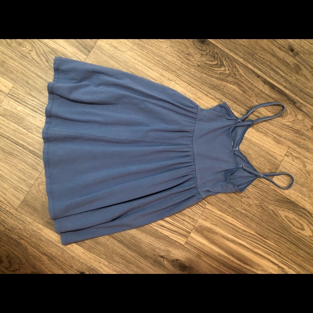 Blue dress